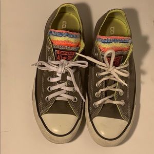 Grey converse